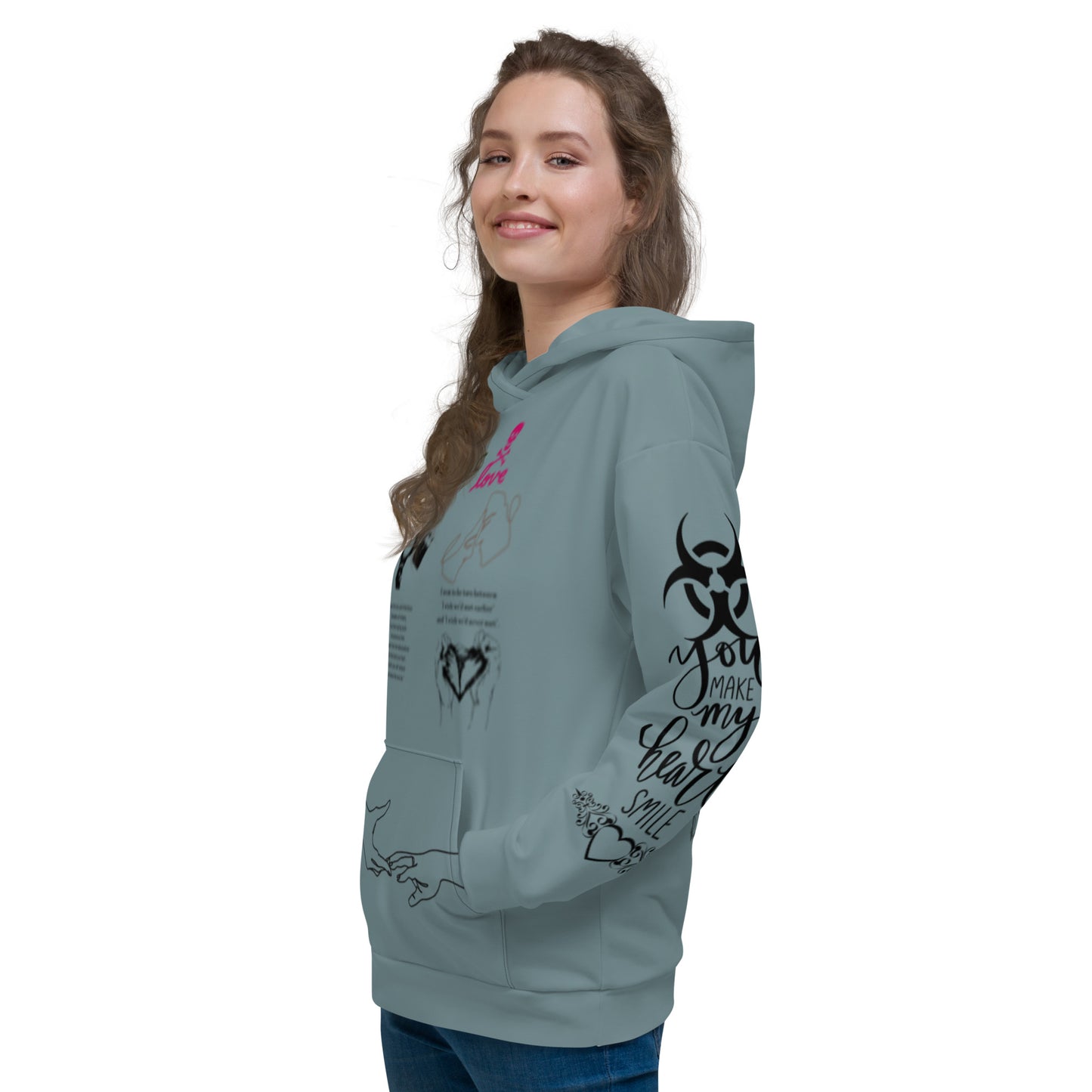 toxic love Hoodie