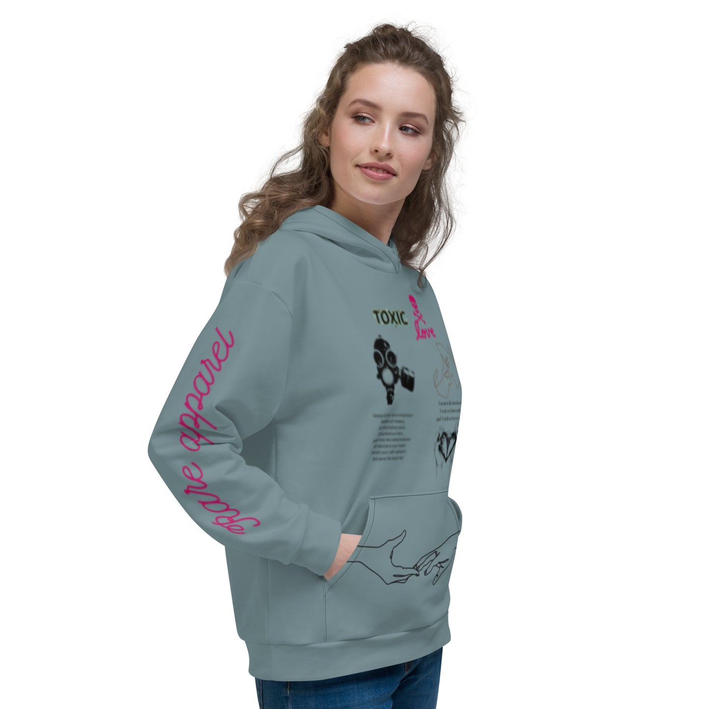 toxic love Hoodie