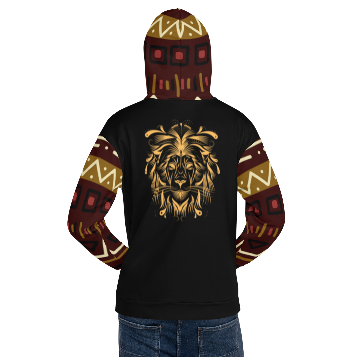 jungle king African print Hoodie