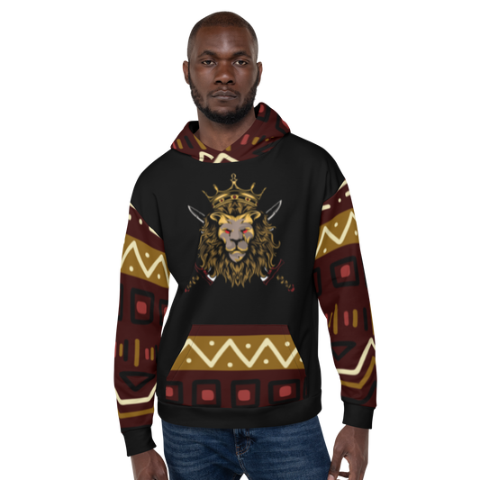 jungle king African print Hoodie